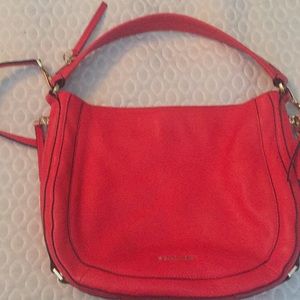 Michael kors leather bag.